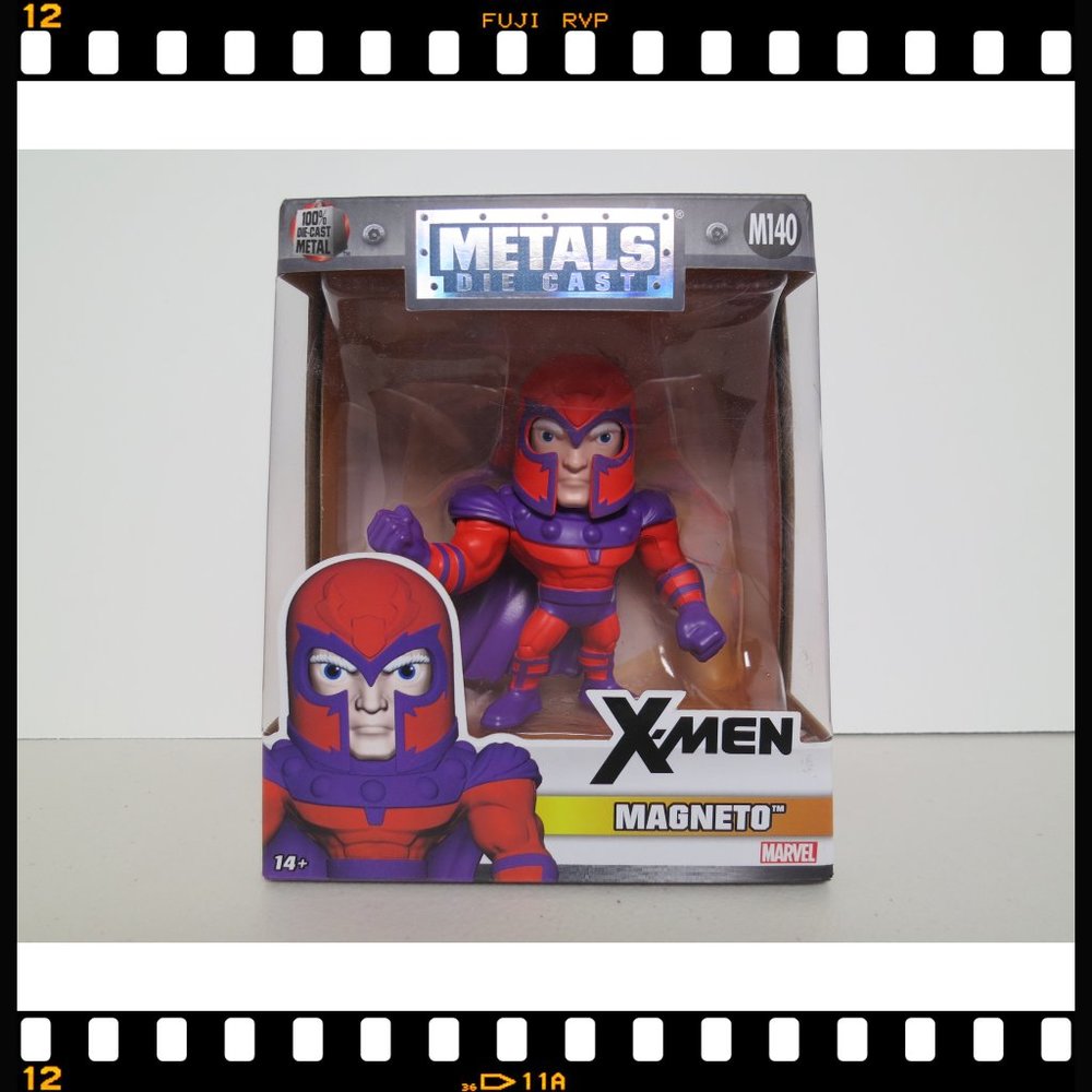M140~Marvel~X-Men~Magneto~Metals~Die~Cast~